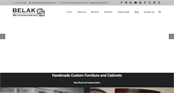 Desktop Screenshot of belakwoodworking.com